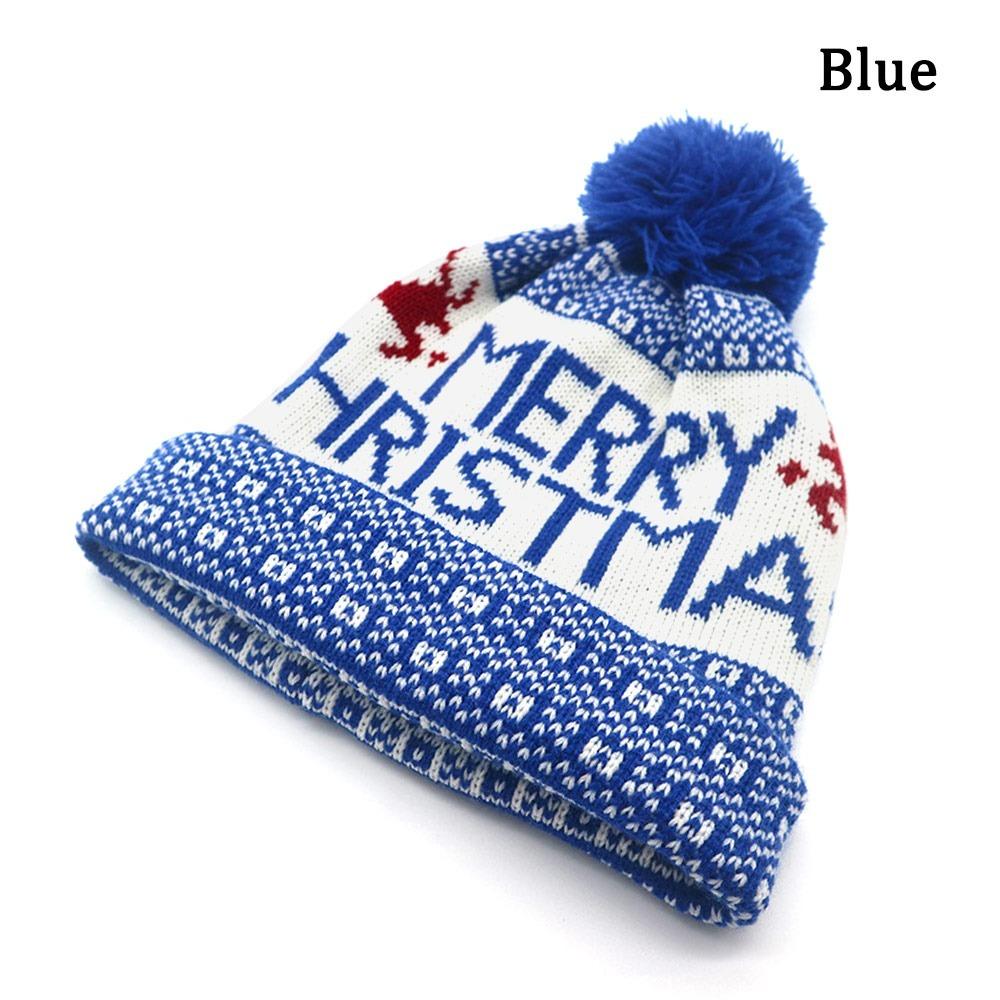 Pompom Knitted Beanies Elk Ski Cap New Casual Cap Gift