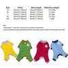 Warm Dog Jumpsuit Comfortable Dog Four Legged Clothing Winter Pet Overalls  Autumn Winter