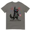 Feral Free Funny Patriotic Racoon Feral And Free 4th July TShirt