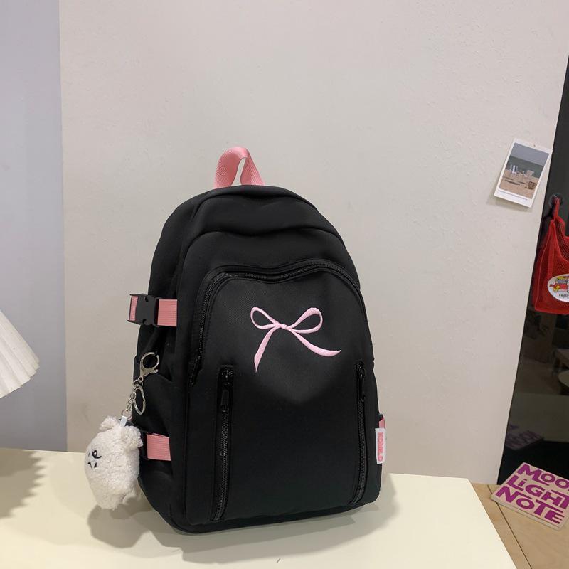 Large Capacity Stylish Backpack for Middle School, High School, and College Girls - Perfect for Travel and Laptops