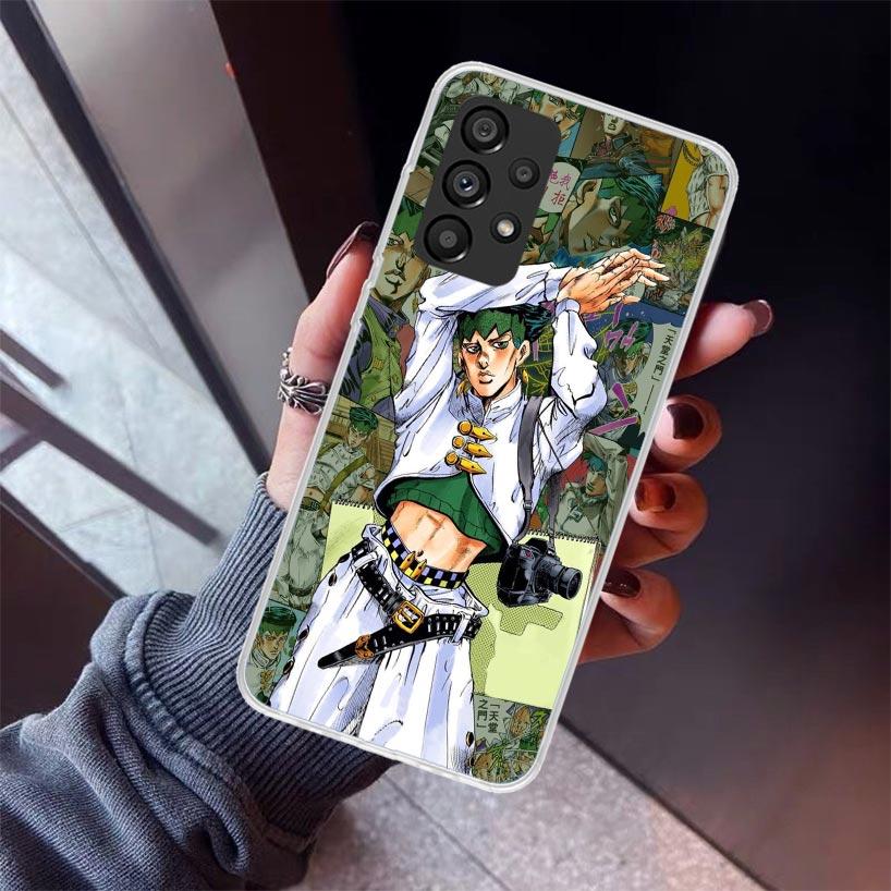 

JoJo Adventure Rohan Kishibe Phone Case For Samsung Galaxy A17 A57 A37 A16 A26 A36 A56 A15 A25 A35 A55 A14 A13 A54 A53 A34 A24 A Samsung A54