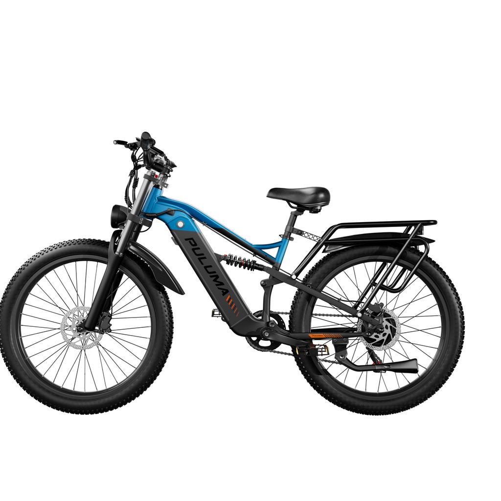 PULUMA PE86 Adult Electric Bike 500W Motor 48V20AH Battery E-Mountain Electric Bicycle 26*3.0 Fat Tire All-Terrain Ebike Shimano 7 Speed