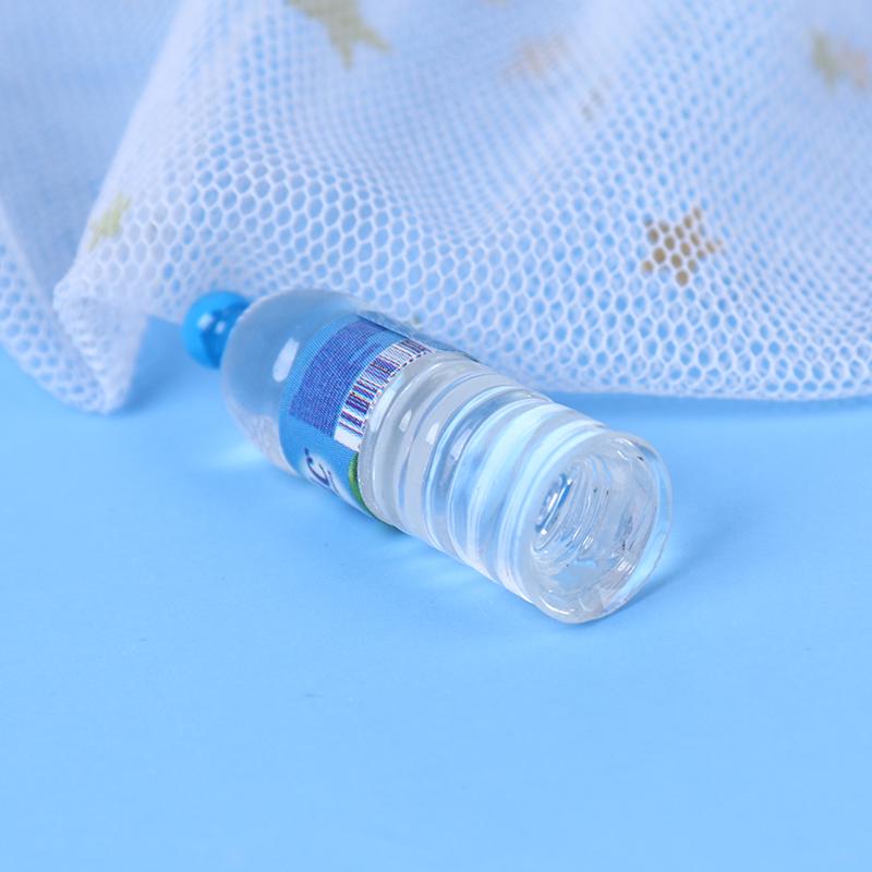 10Pcs Mini Mineral Water Bottle 1:12 Dollhouse Miniature Accessory Drinking Toy