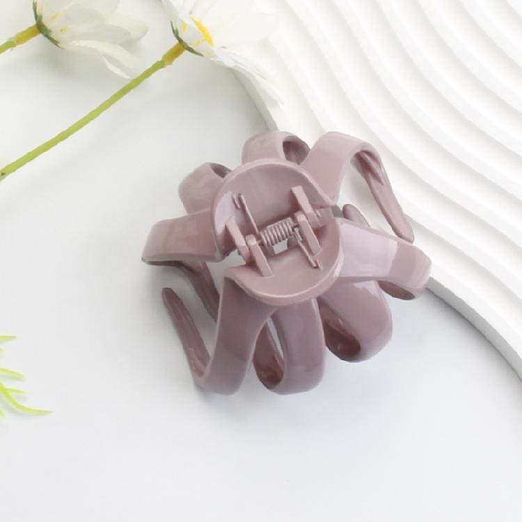 Creative Matte Claw Hair Clip Practical Plastic Hairpieces Easy Hairstyling Long Hair Decoration Suitable For Women