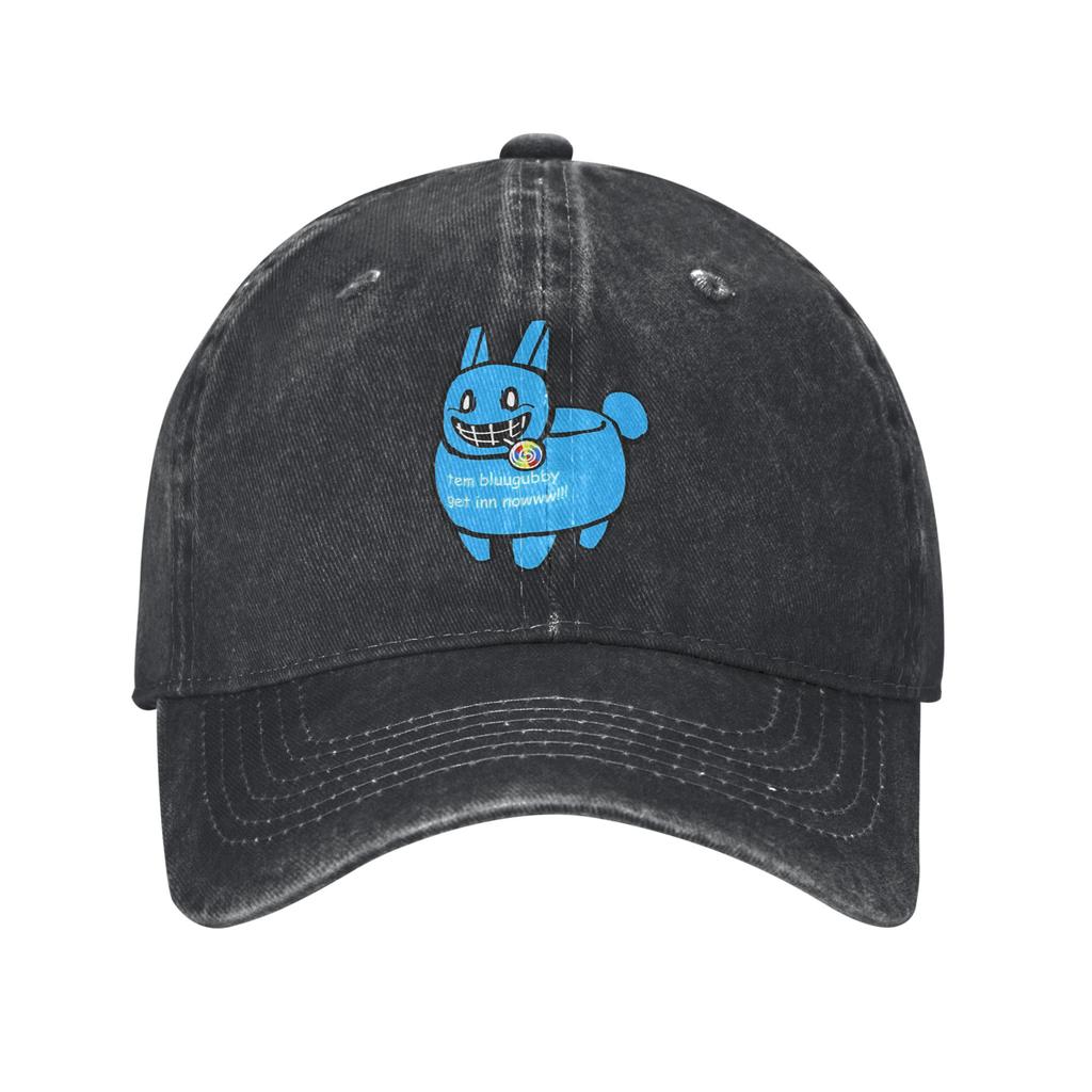 Bluudude Gubby Forsaken Washed Baseball Cap y2k Funny Sun Trucker Hat Spring Unisex Men Hiking Fishing Snapback Cap