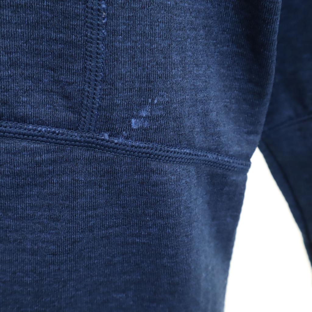 Foxfire Long sleeve Zip hoodie Navy Back fleece Men's Used