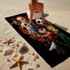 Horror Movie Characters Beach Towel, Super Soft Microfiber, Gift for Her/Him, Birthday, for Pool, Beach, Travel, Home Decor Fan gifts