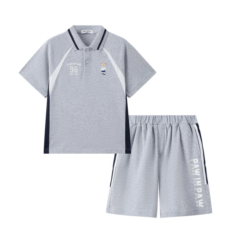 PawinPaw Cartoon Bear Boys' Summer Set