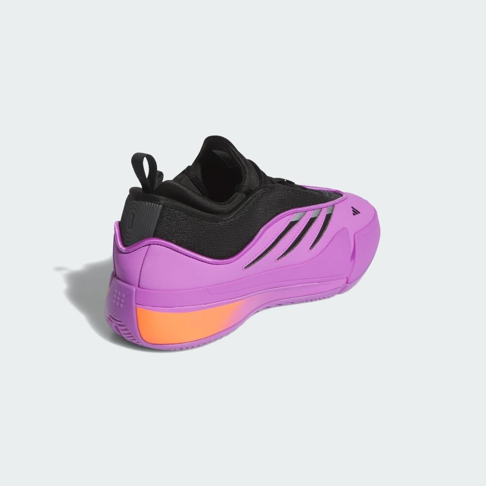 Adidas DAME 9 LOW TRAINERS Purple Burst Shoes & Footwear Sports Shoes Unisex Basketball IE3626 Purple Burst / Core Black / Solar Red