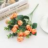 Simulation Bud Rose Flower Wedding Decoration Home Living Room Flower Decoration