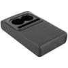 Car Center Console Armrest Pillow Leather Auto Armrest Cushion with Cup Holder and Phone Holder Memory Foam Car Armrest Cushion