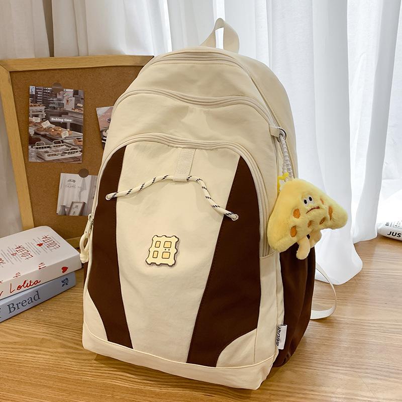 Children's Schoolbag Elementary School Girl Junior High School Student High School Student Splicing Backpack Fashion Backpack