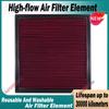 Car High Flow Air Filter For HAVAL H9 2.0T 03.2016- 2.0T D 05.2017- 2.0T VVT 11.2014-  1109110XKV08A Washable Reble