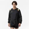 Volleyball wear BASIC short-sleeved training top V2MEC531 Unisex Black x Gold L