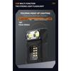 High Power Mini Led EDC Flashlight COB 1200mAh USB Rechargeable Torch Lamp Portable Magnetic Digital Display Work Light