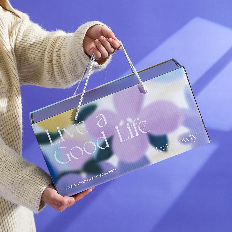 Life In Good Life Keramiktasse mit konstanter Temperatur Hochwertiges Geschenkset Farbglasur INS Becher Festival-Event Souvenir