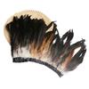 25-30Cm Tail Hair Feather Cloth With Cloth Strip Stage Clothing Skirt Feather Shawl Diy Decoration