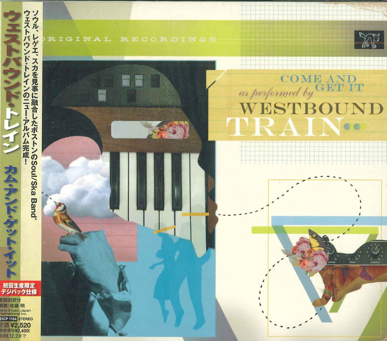 

CD WESTBOUND TRAIN - Come and Get It BVCP241323PROMO EPIC 2009 Япония Оби Рок