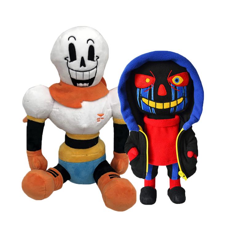 20 Stile Undertale Plüschtiere Cartoon Sans Undertale Plüschpuppen Frisk Stoff-Zombie-Spielzeug für Kinder Geburtstagsgeschenke