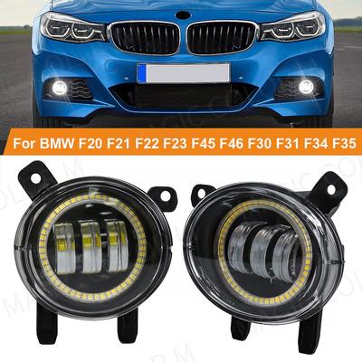 LED Nebelscheinwerfer Angel Eyes für BMW F20 F21 F22 F23 F45 F46 F30 F31 F34 F35 Auto Scheinwerfer Front Fahrlicht Auto Zubehör 12V