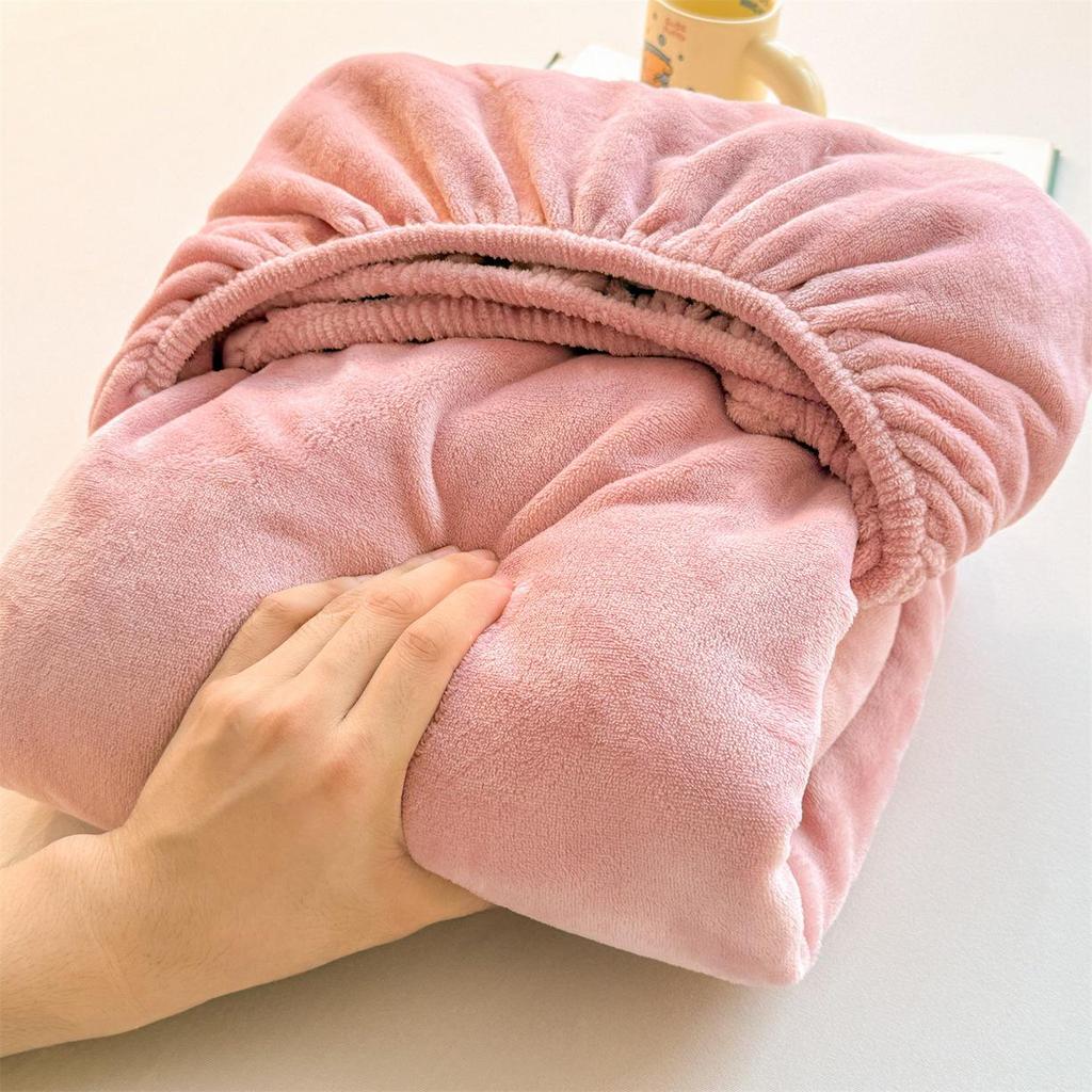 2025 Hochgewicht Milchsamt Spannbettlaken & Matratzenschoner