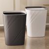 High-End Large Capacity Trash Can for Home & Office: Living Room, Bathroom, Bedroom, Kitchen, Dorm