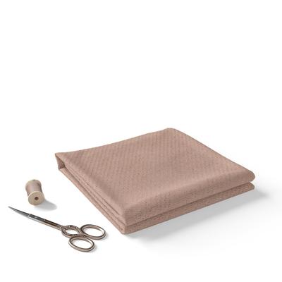 Beige 100% Cotton Yarn-Dyed Flannel Fabric – 425 GSM, 148 Cm Wide – Perfect for Jackets, Shirts, and Upholstery