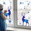 DIY Portable Window Decal Christmas Theme Snowflake Window Sticker