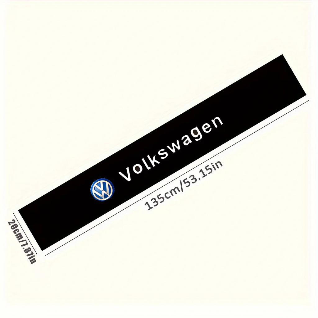 2026 Hot For Volkswagen VW Car shade sticker 3D personalized sticker for front windshield For Volkswagen Polo Passat B5 B6 B7 T4