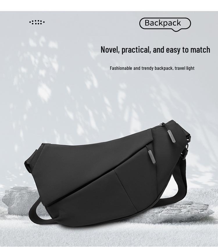 Men's Trendy Oxford Waterproof Crossbody Chest Bag