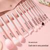 12-Piece Makeup Brush Set: Soft Bristle Powder, Eyeshadow, Blush Brushes & Beauty Tools