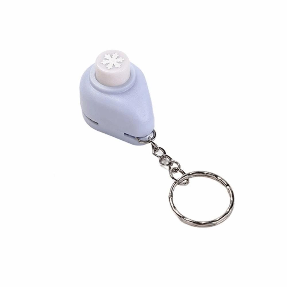 Mini Stamp Cutter with Keychain Embossing Machine DIY Tools Stamp Hole Puncher Card Making