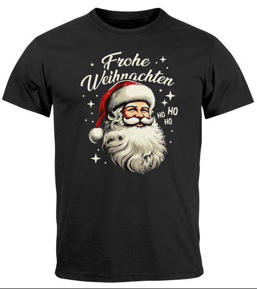 Mens T-Shirt Christmas Santa Claus Merry Christmas XMAS Xmas Shirt Men-