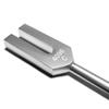 Tuning Fork Crystal Tuner 4096hz Mallet with Natural Crystal Rubber Mallet Crystal Point with Storage Angel Healing Pouch, Purification, Tone,