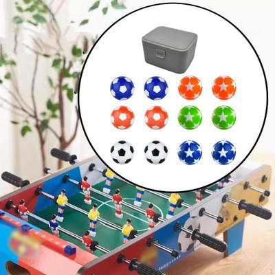 Fotbollsbord Bollar för Officiellt Bordsspel Dekor Dekorationer Litet Tillbehör Ersättning Bord