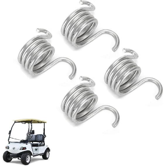 4 шт. Педаль тормоза Ezgo, пружина для тяжелой сумки, Пружины возврата педалей газа и тормоза для картинга, Набор ассорти пружин растяжения с крючками,