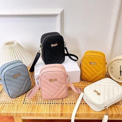 New Mobile Phone Bag for Women S Twill One Shoulder Crossbody Bag
