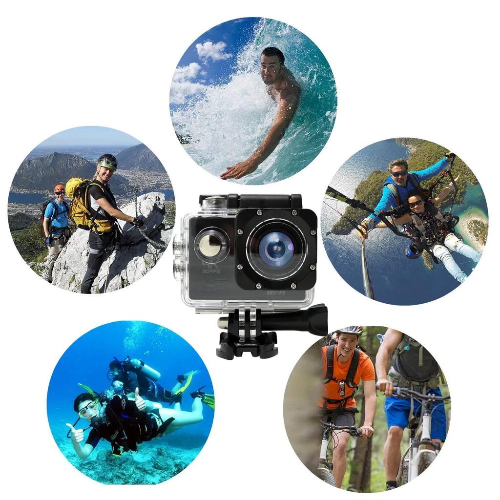 Sports DV 4K Waterproof Wireless WiFi Mini HD Outdoor F9 Diving Camera F60 Digital Camera