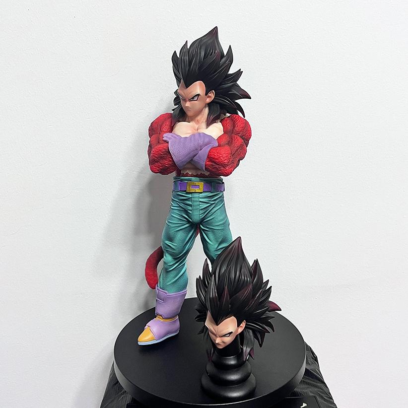 Drogan Boll Super Saiyan 4 Vegeta Figure Ssj4 Vegeta Action Figures Gocool Pvc Statue Collection Model Toys Gifts