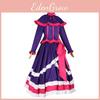 Shatia Overlord Cosplay Long Dress Retro Japanese Anime Costume For Cosplay Shows