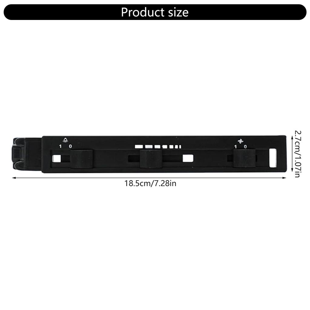 Dunstabzugshaubenschalter Multifunktionaler Küchenabzugshauben-Steuerschalter Ersatz für Küchenlüftung