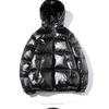 Winter Fashion Thickened Hooded Loose Glossy Cotton-padded Clothes Men's Wide Port Wind Loose Casual Bread Clothes Cotton-padded Jacket