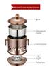 304 Stainless Steel Personal Alcohol Hot Pot