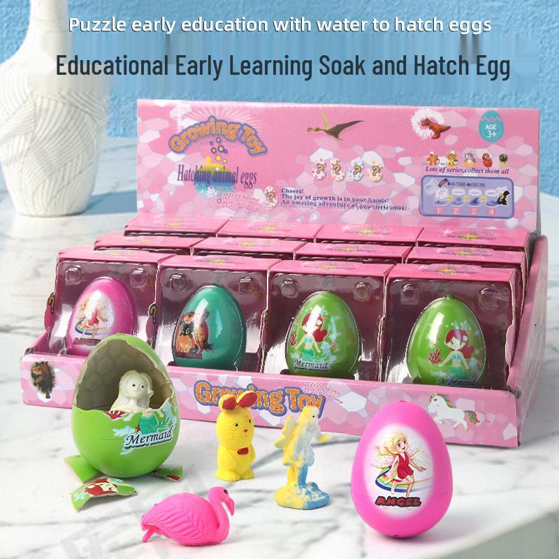 

Игрушка для вымачивания яйца динозавра: Монтессори развивающее пособие для детей