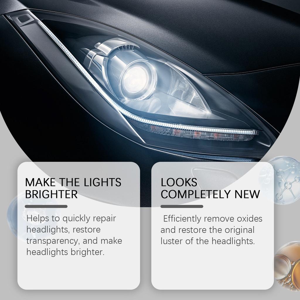 Homonth Автомобільна паста для ремонту фар Для ефективного відновлення подряпин і потертостей