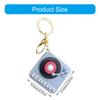 Durability Turntables Music Player Keychain Vintage Aesthetic for Everyday Relaxation for Adults Easy Carry Daily Use