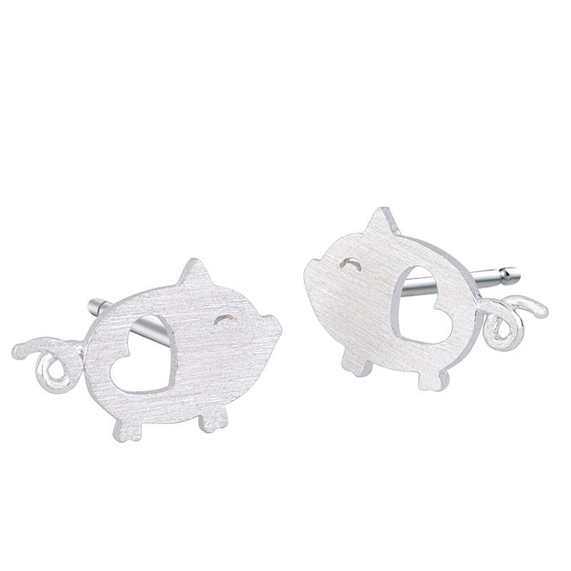 Minimalist Fashion Stud Earrings For Women Students Personalized Versatile Daily Wear Jewelry Accessories