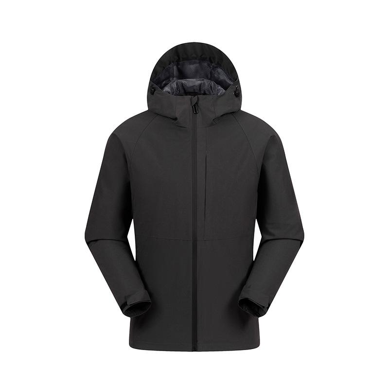 Spring and Autumn Elastic Hooded Single Layer Jacket Casual Outdoor Sports Jacket Windbreaker Jacket