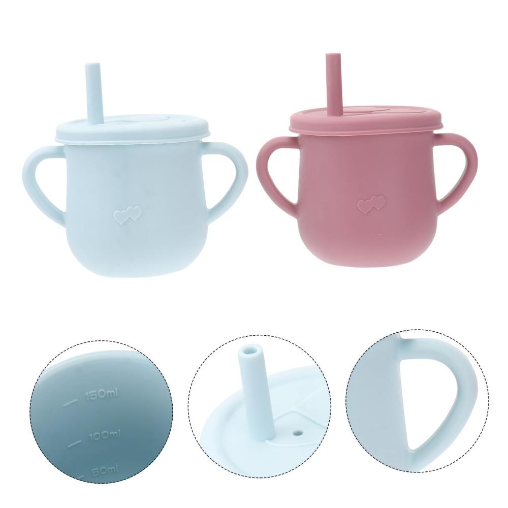 Hrnečky na krmení pro miminka Anti-Hot Sippy Cup Nový kelímek na vodu