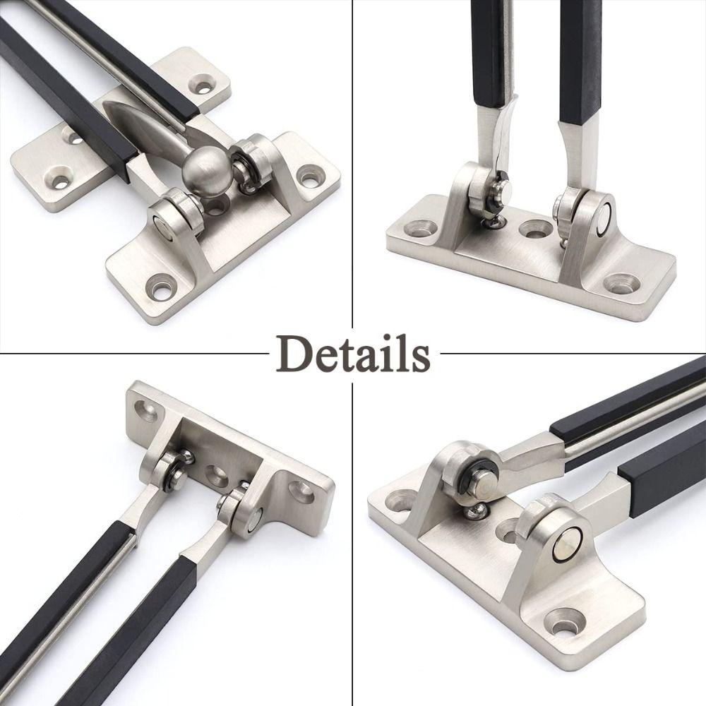 Zinc Zinc Zinc Alloy Sliding Door Catch Solid Bolt Door Bolt Durable Door Buckle  Kids Room